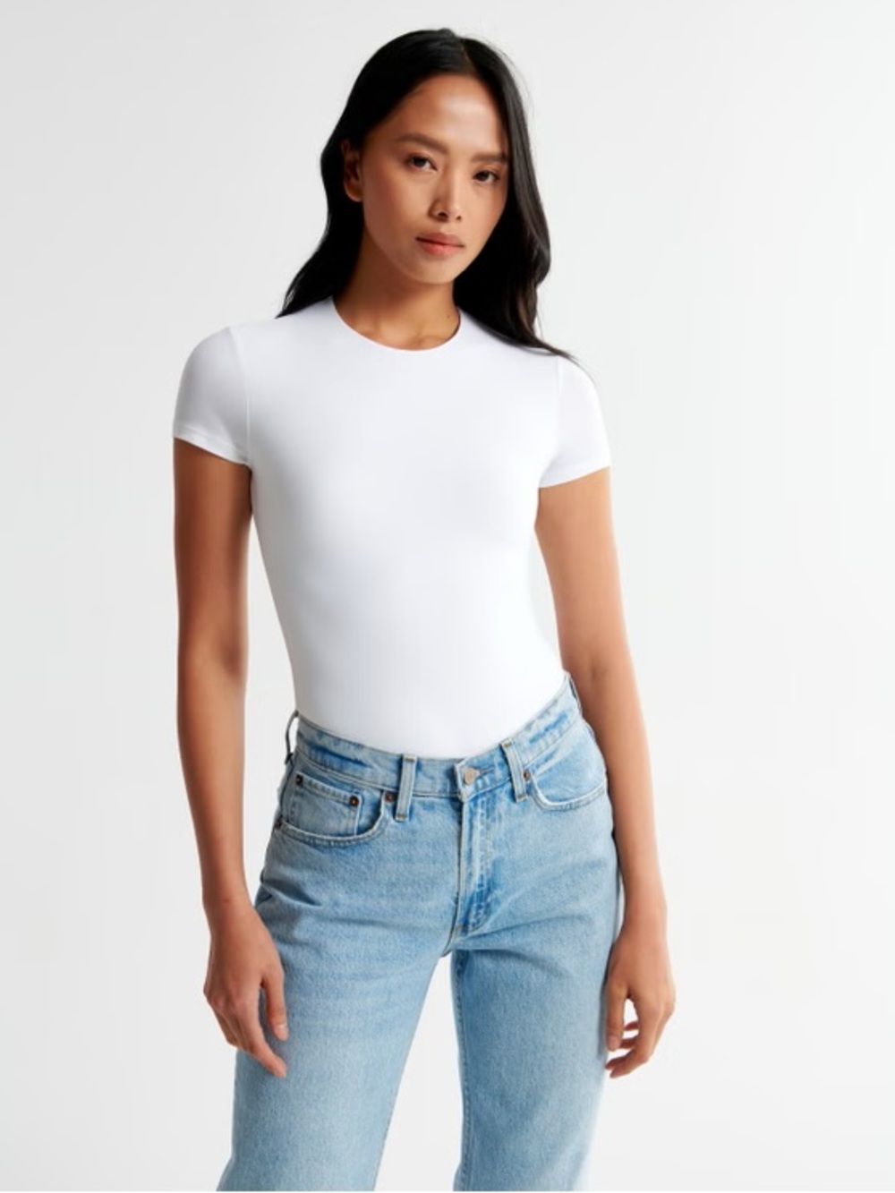 Soft Matte Seamless Tee Bodysuit